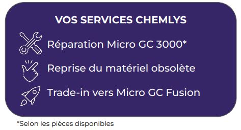Service Chemlys µGC3000