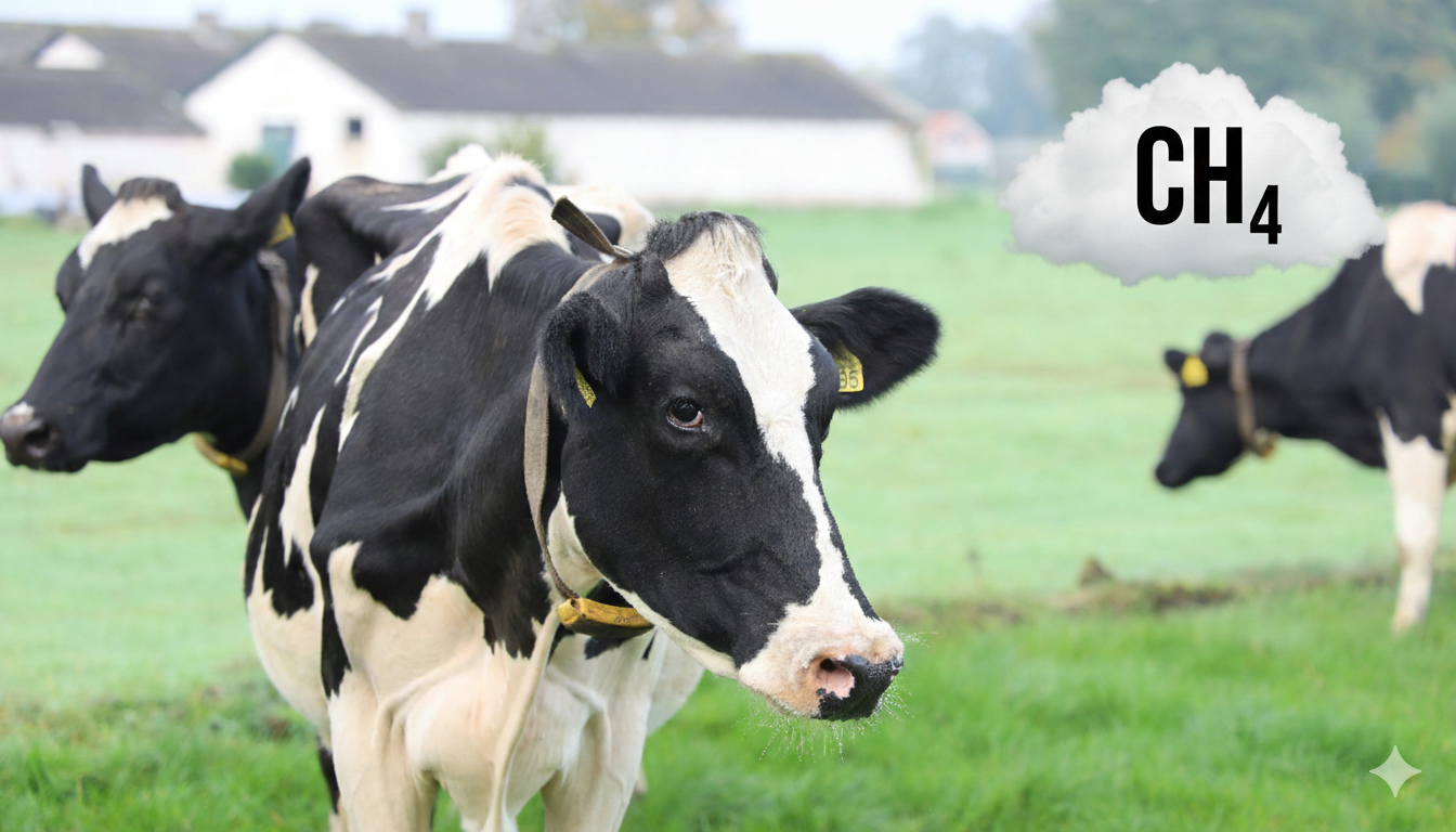 Méthane : c’est pas que la faute des vaches !